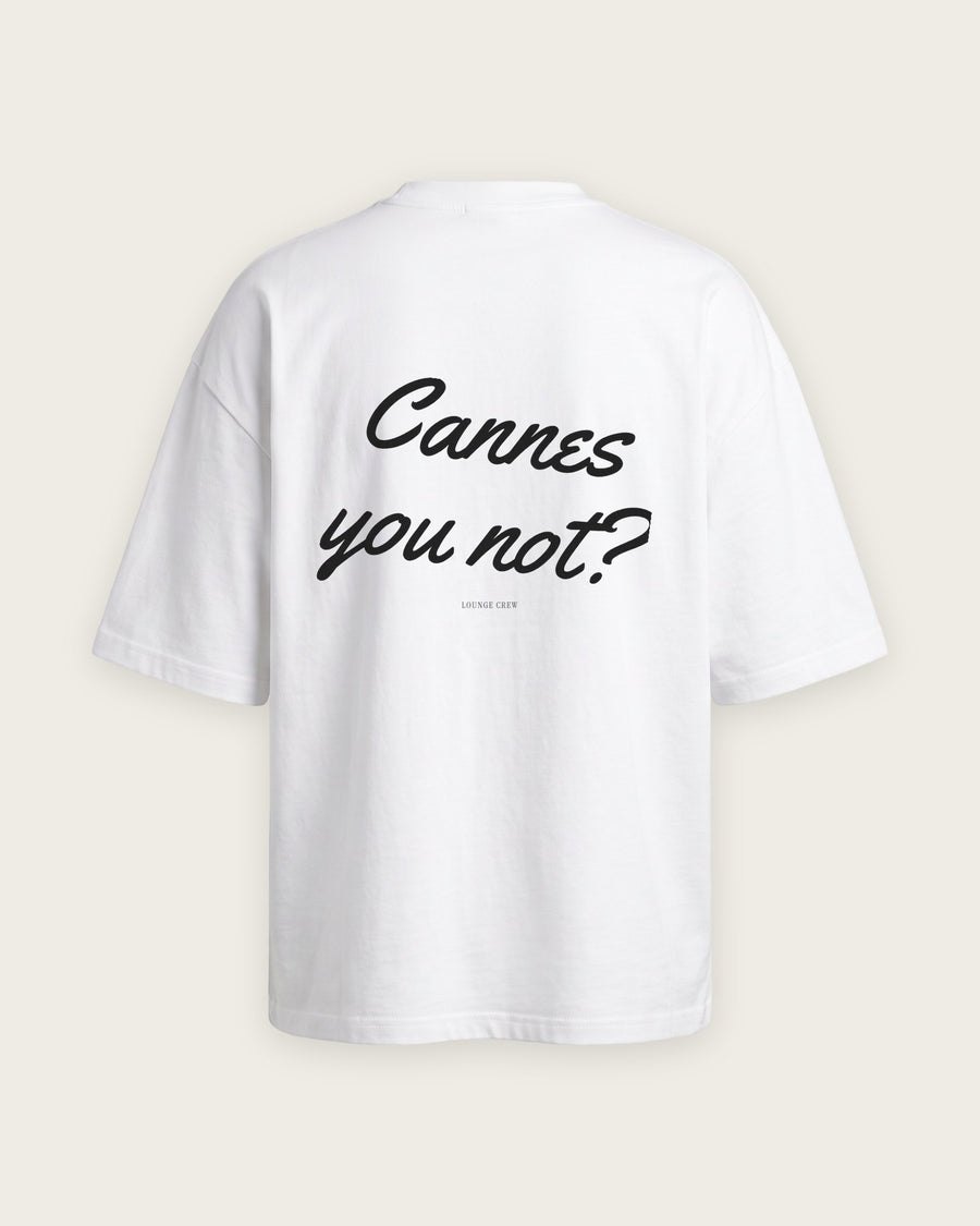 Camiseta Oversized “Cannes You Not”
