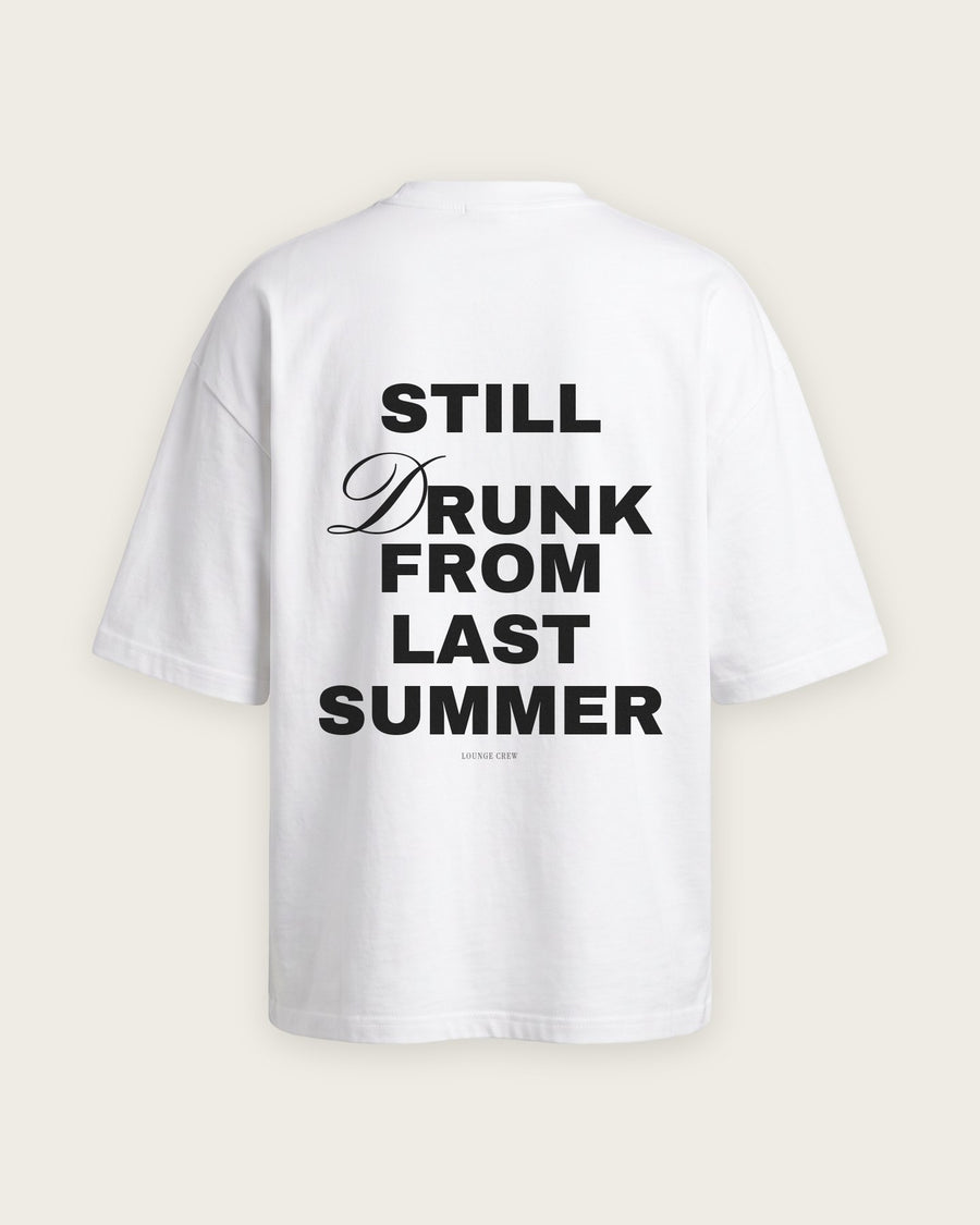 Camiseta Oversized “Still Drunk From Last Summer”