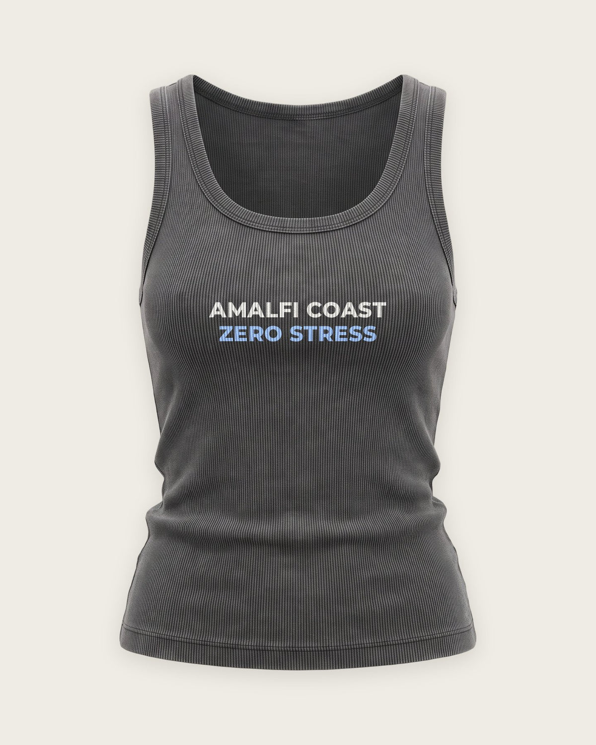 Regata Canelada “Amalfi Coast, Zero Stress” — Cinza Estonado