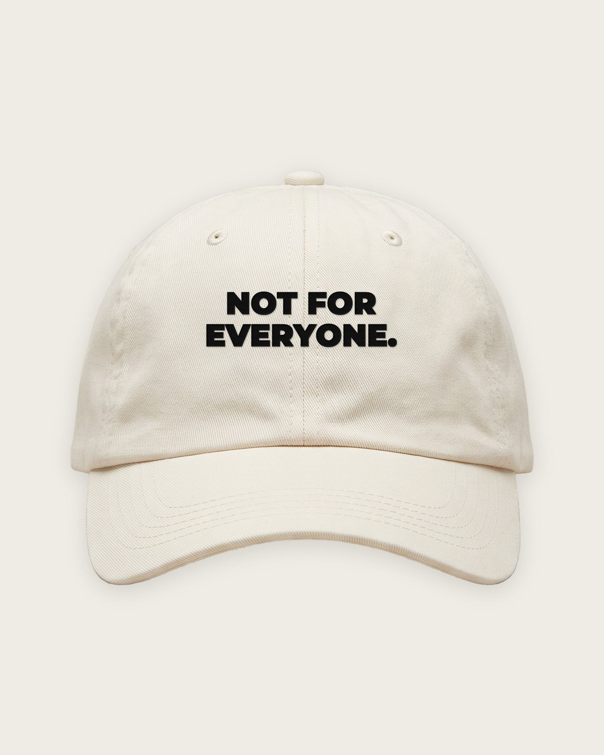 Boné Dad Hat “Not for Everyone” — Off-White