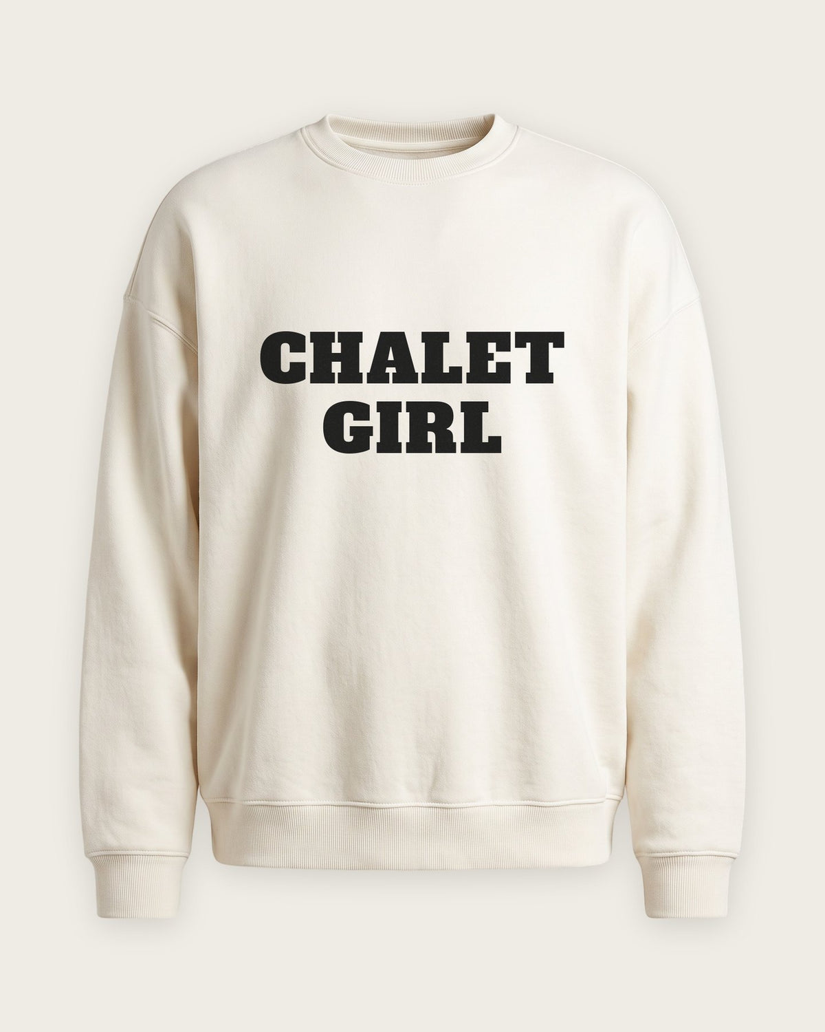 Moletom Careca “Chalet Girl” — Off-White