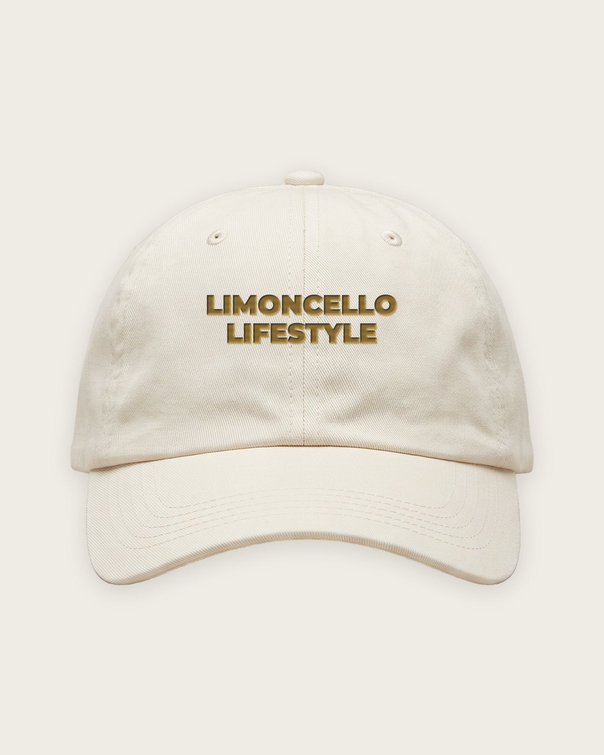 Boné Dad Hat “Limoncello Lifestyle” — Off-White