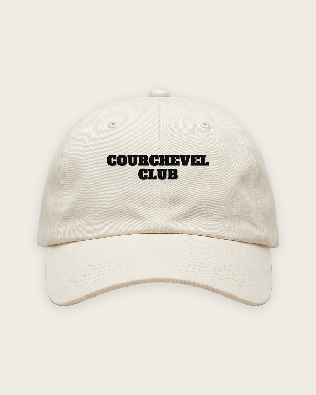 Boné Dad Hat “Courchevel Club” — Off-White