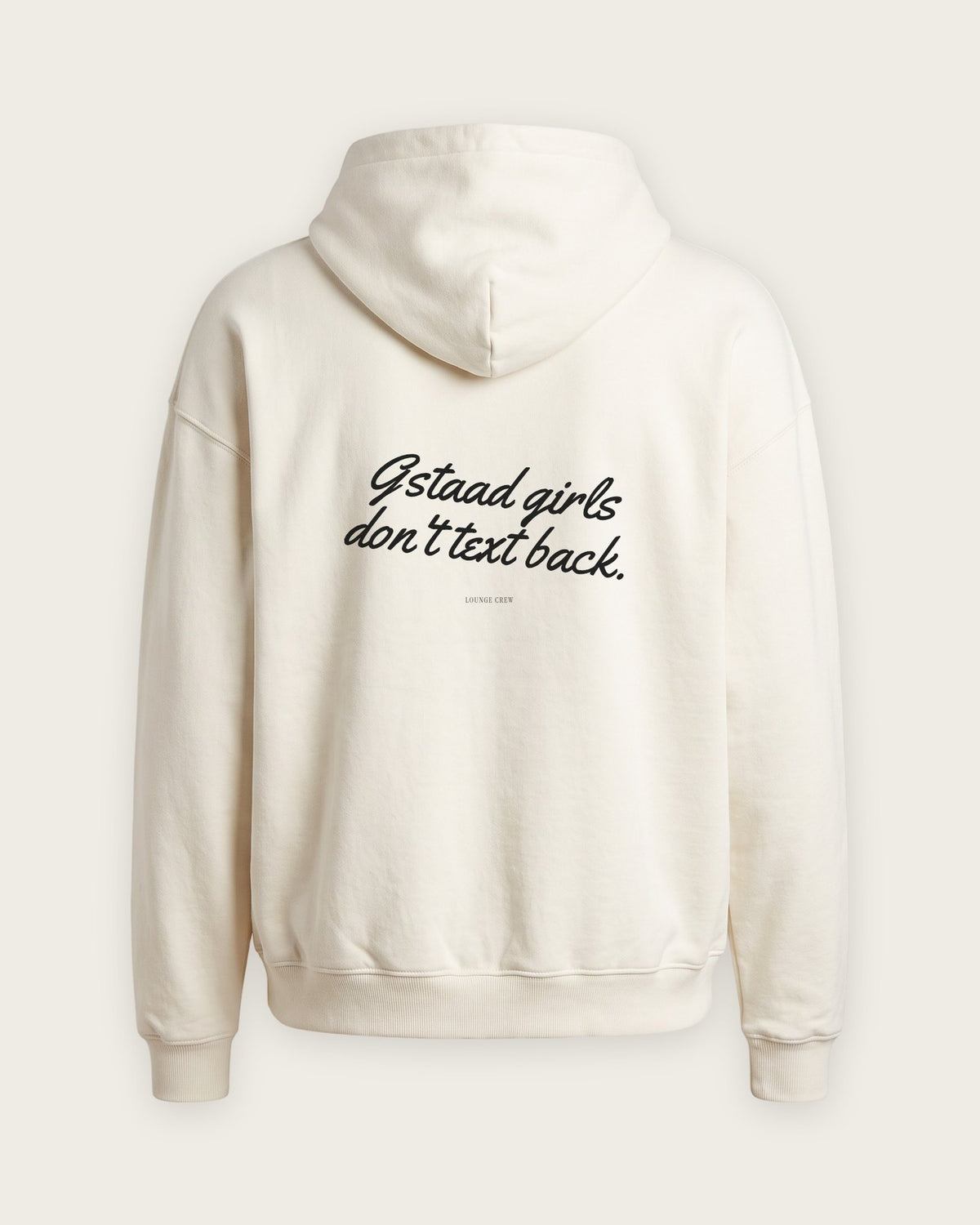 Moletom Oversized “Gstaad Girls Don't Text Back” — Off-White