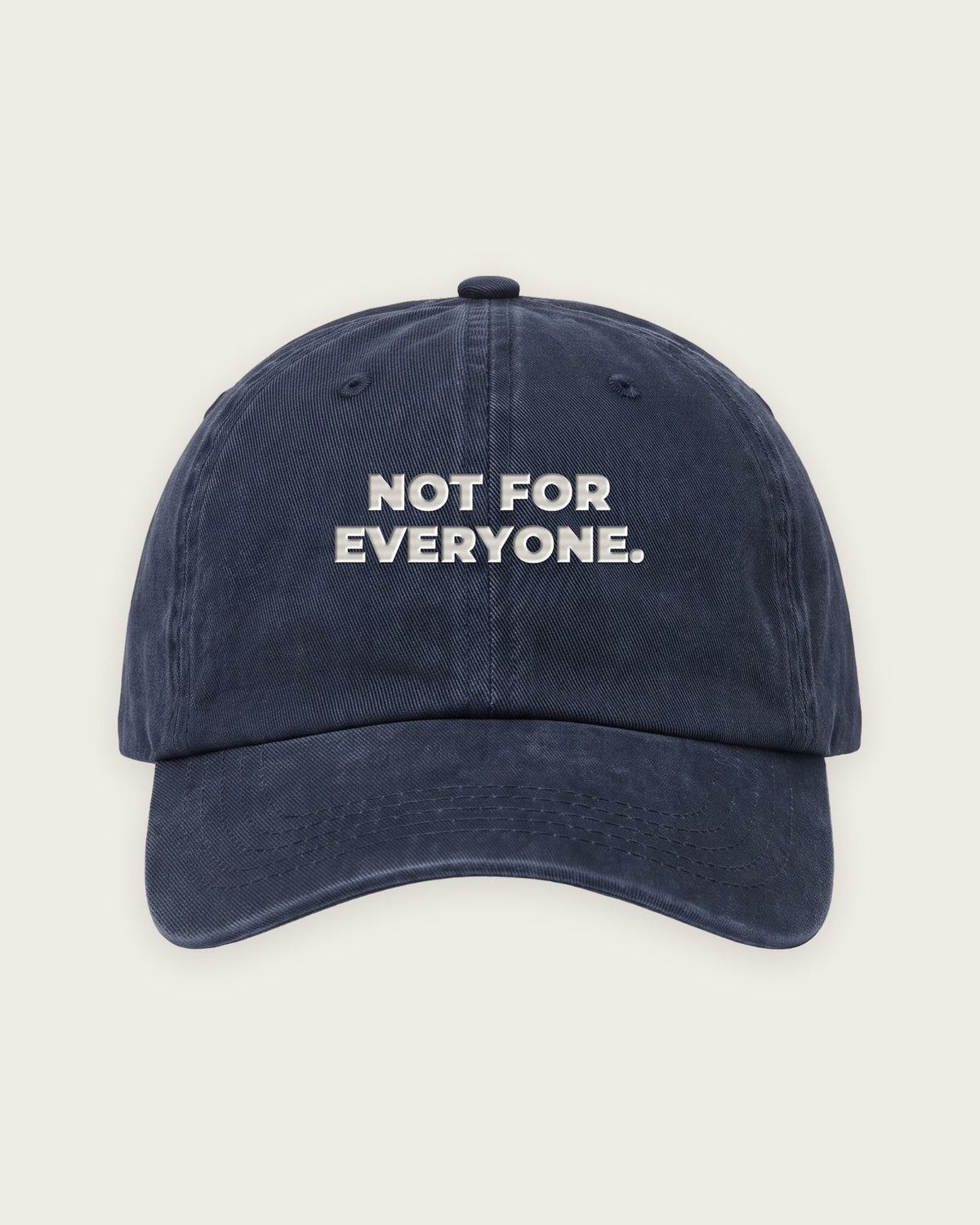 Boné Dad Hat “Not for Everyone” — Marinho