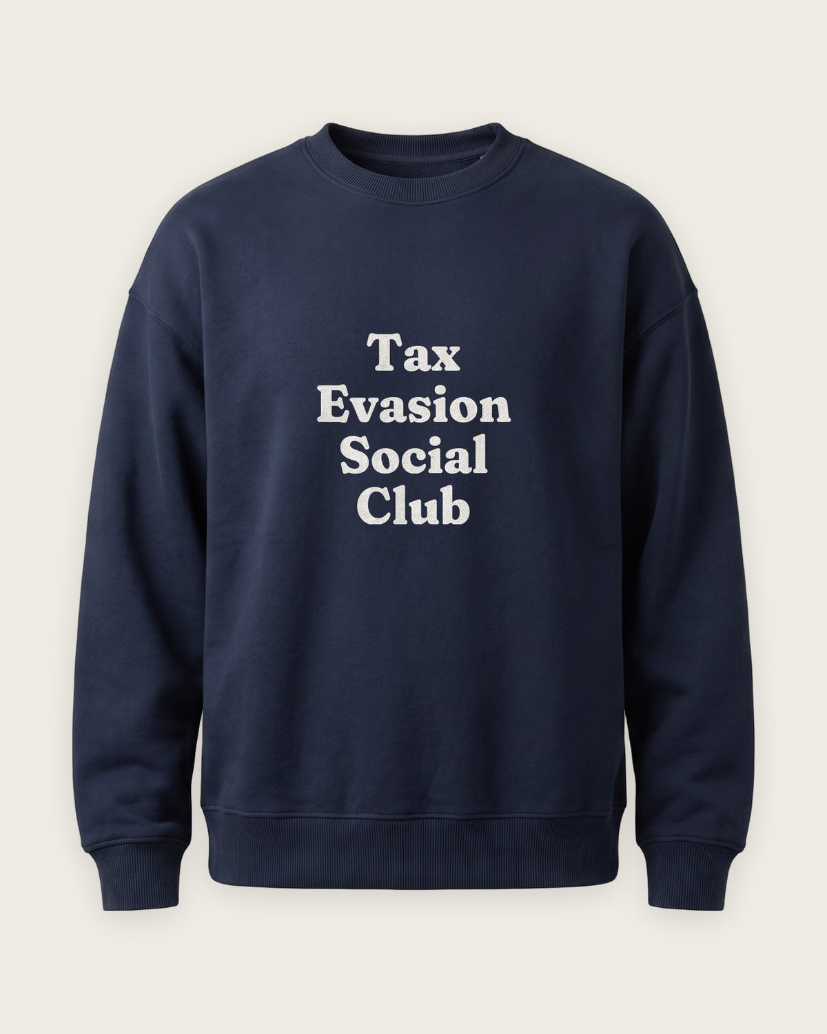 Moletom Careca “Tax Evasion Social Club” — Marinho