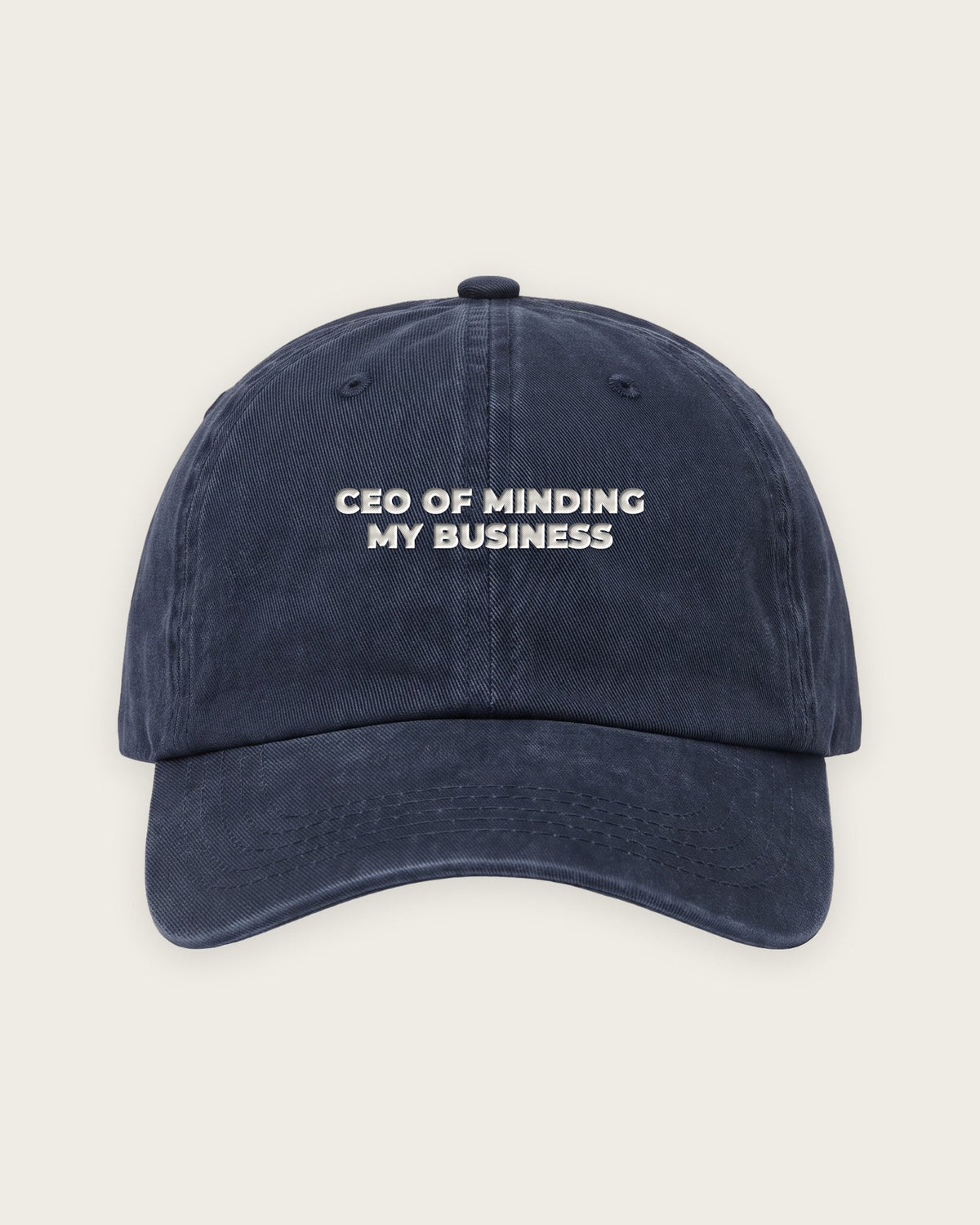 Boné Dad Hat “CEO of Minding My Business” — Marinho