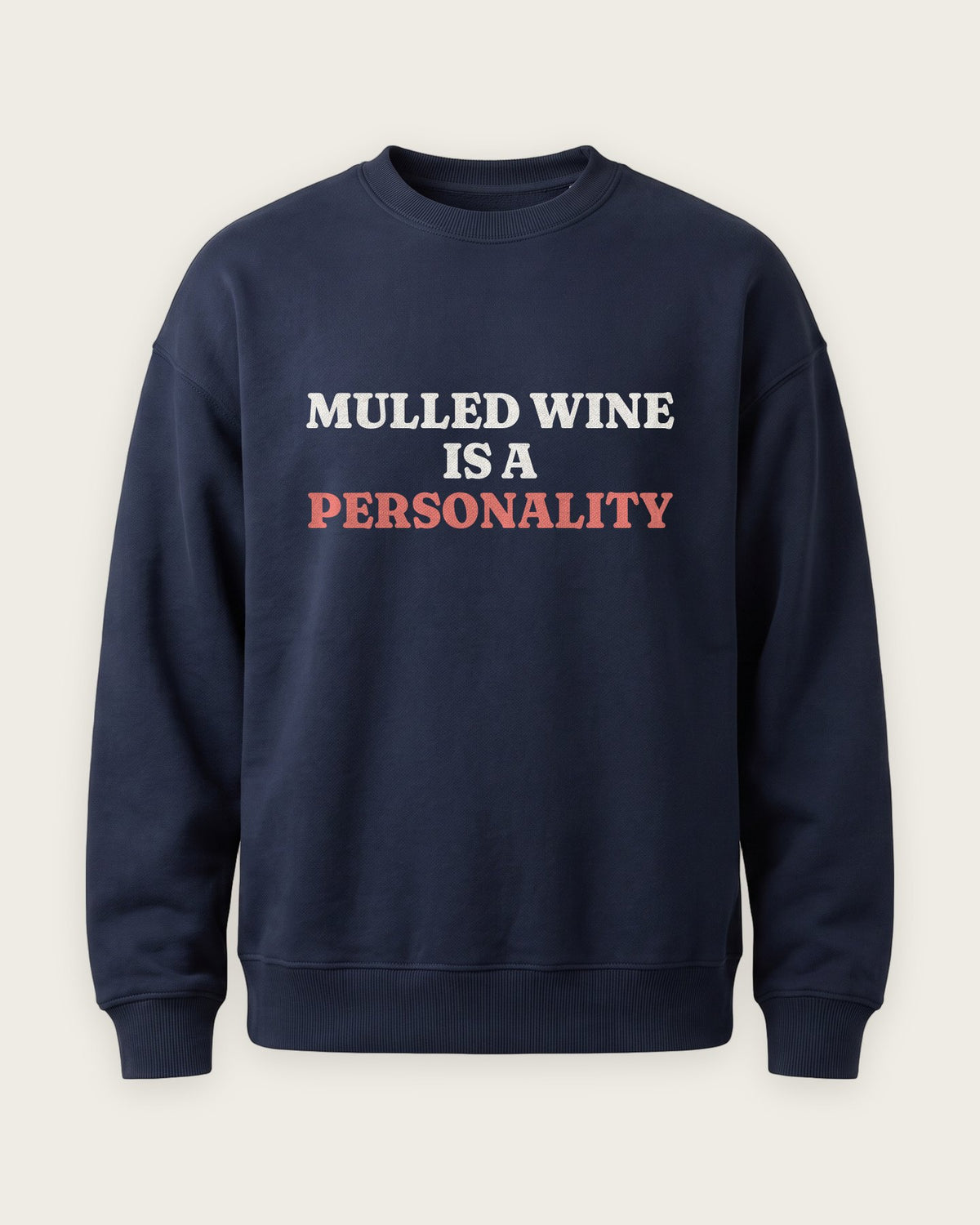 Moletom Careca “Mulled Wine Is a Personality” — Marinho