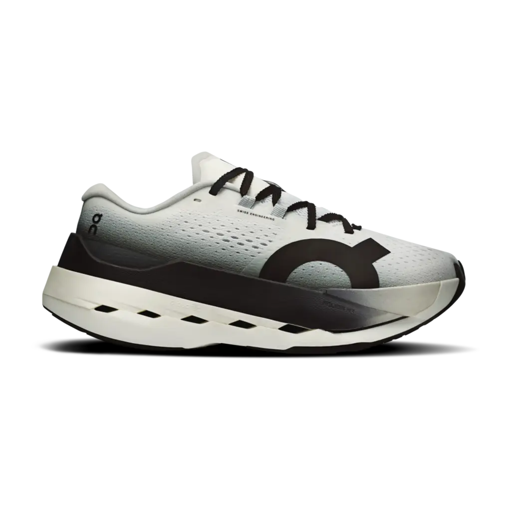 On Running Cloudboom Max Feminino White Black