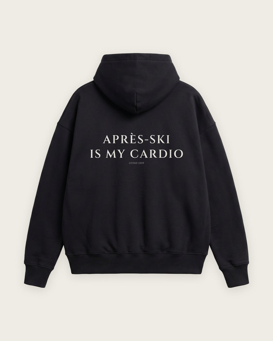 Moletom Oversized “Après-Ski Is My Cardio”