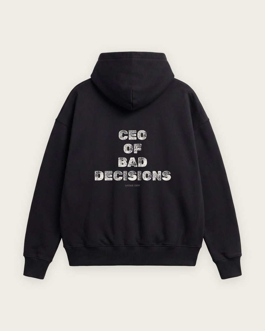 Moletom Oversized “CEO of Bad Decisions”