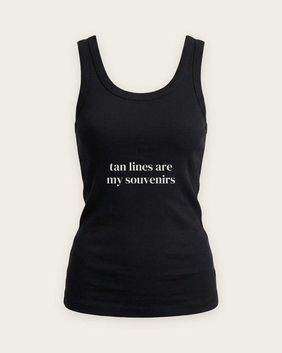 Regata Canelada “Tan Lines Are My Souvenirs”
