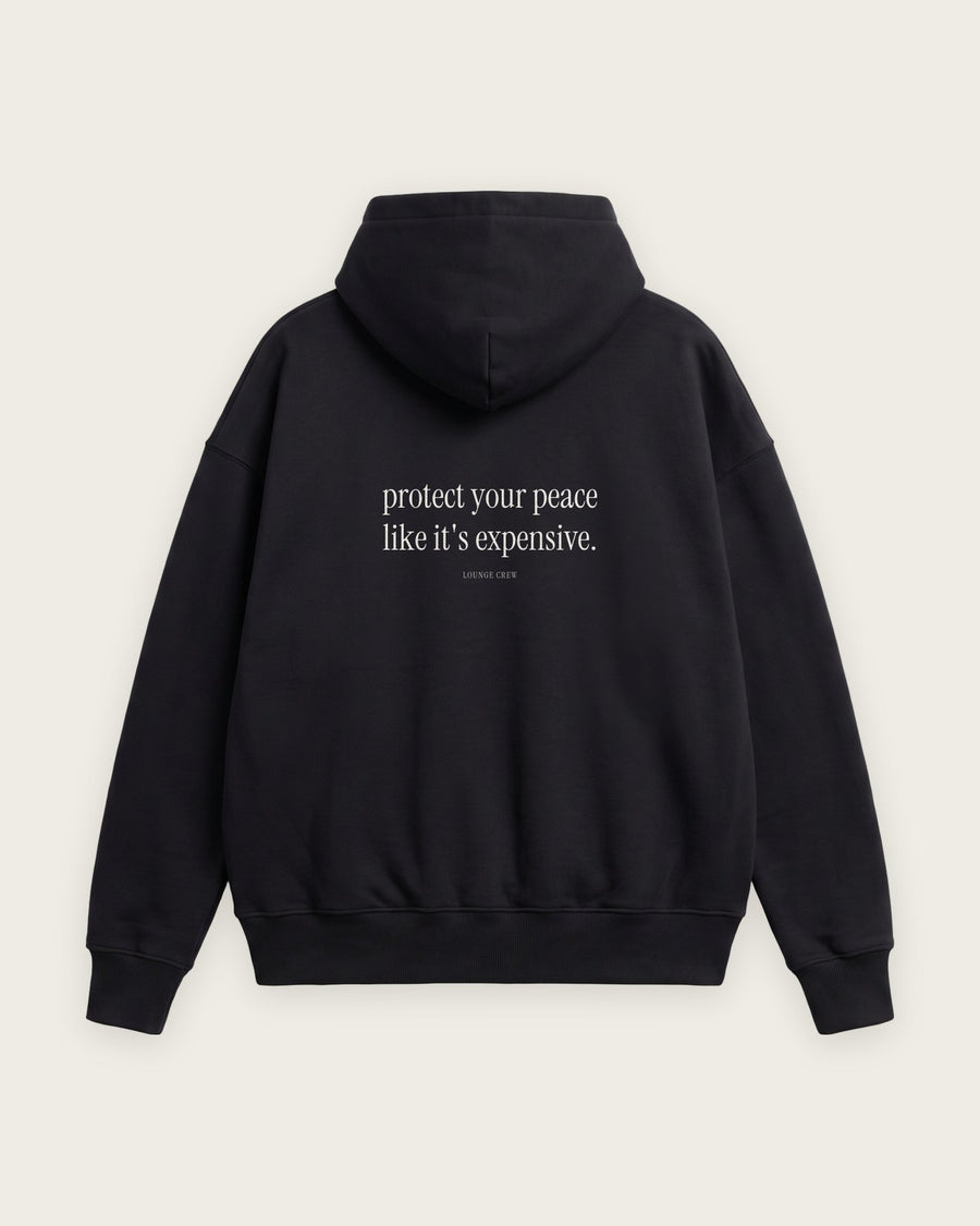 Moletom Oversized “Protect Your Peace Like It's Expensive”