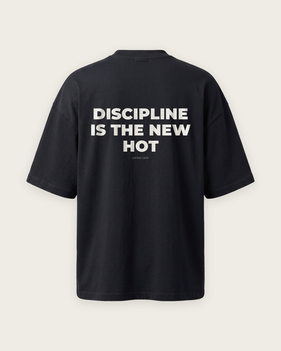 Camiseta Oversized “Discipline Is the New Hot”