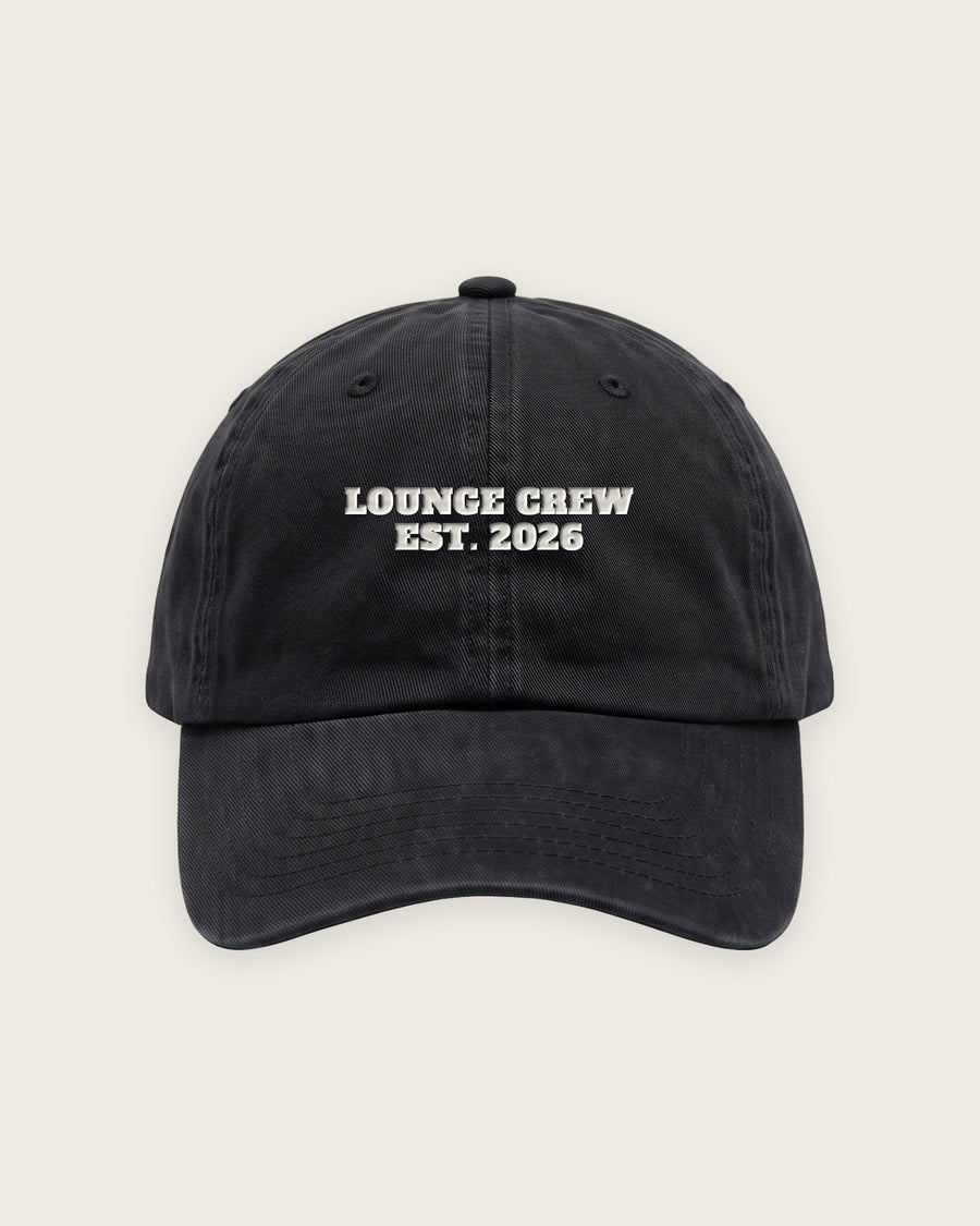 Boné Dad Hat “Lounge Crew Est. 2026”