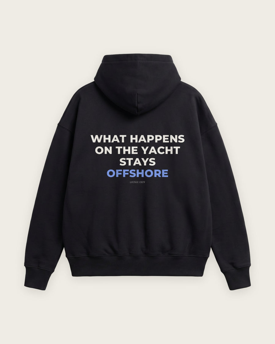 Moletom Oversized “What Happens on the Yacht”
