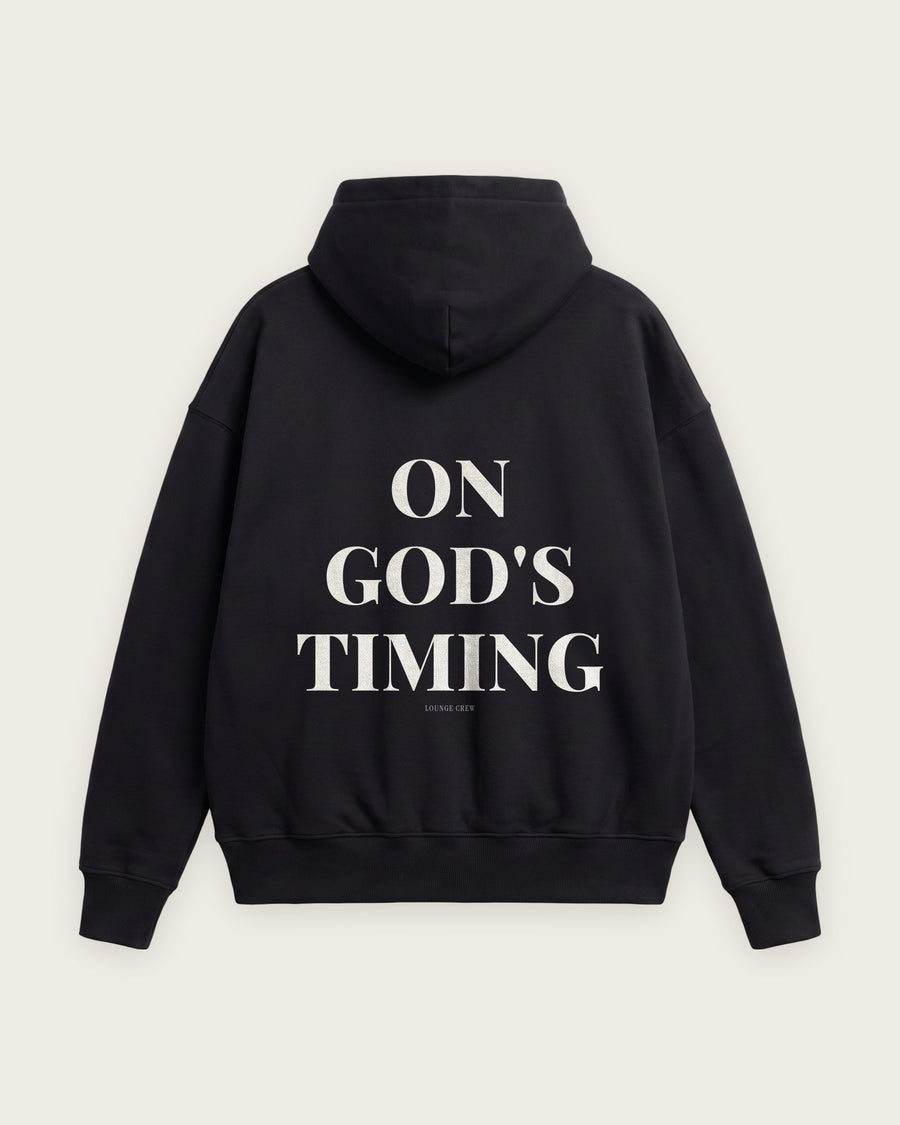 Moletom Oversized “On God's Timing”